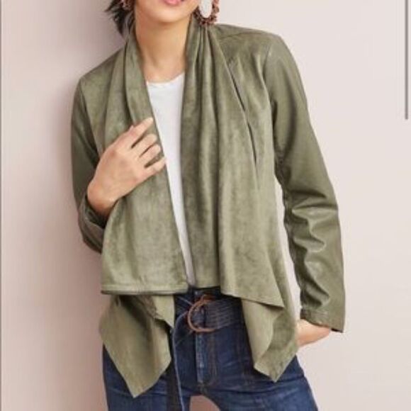 Blank NYC Jackets & Blazers - NWOT BlankNYC green jacket
